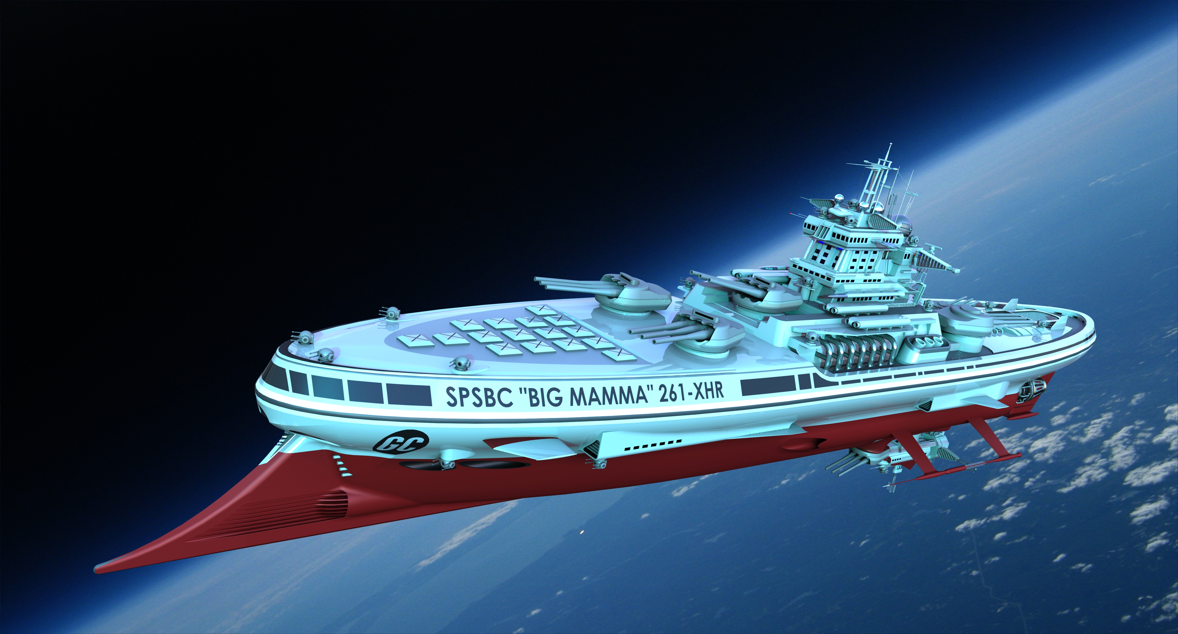 BigM宇宙太空飞船